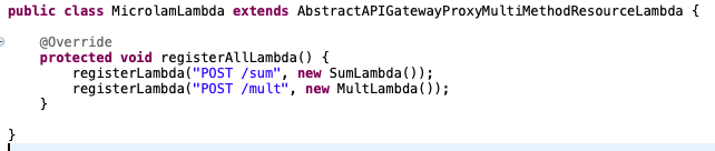 MicrolamLambda code